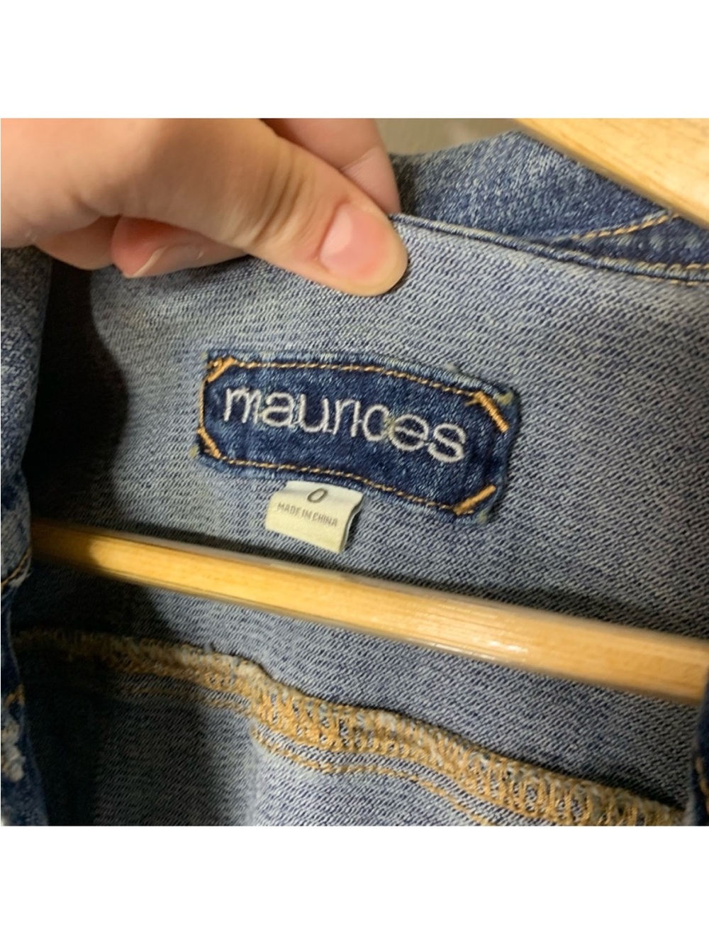 Maurices Blue Jean Jacket - Picture 4 of 5